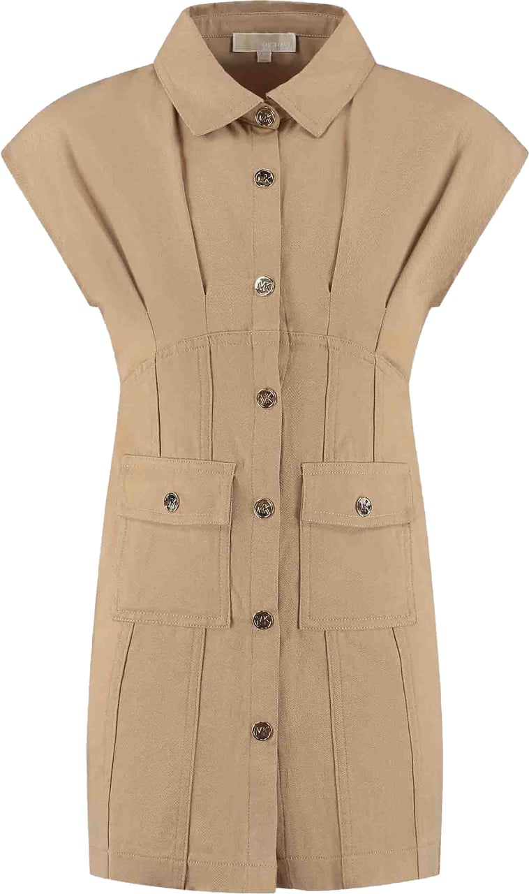 Michael Kors Jurk Cm Bruin