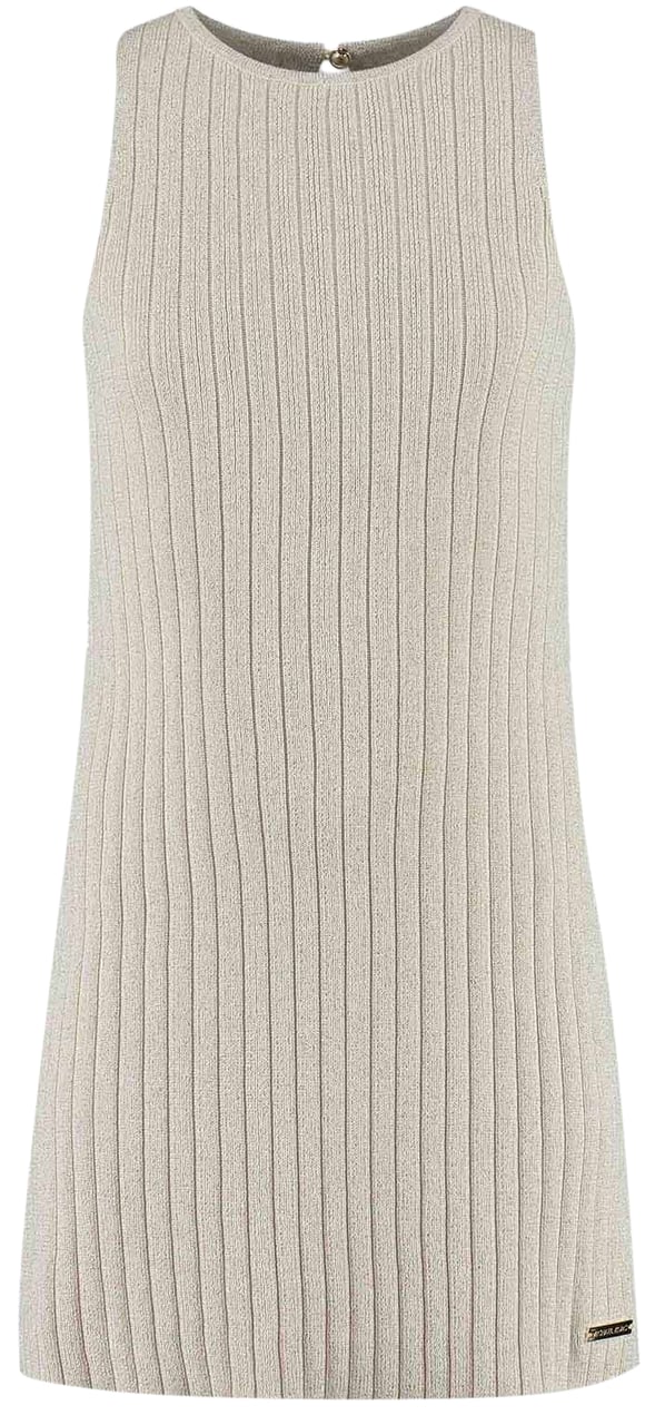 Michael Kors Kleed Zonder Mauwen Beige