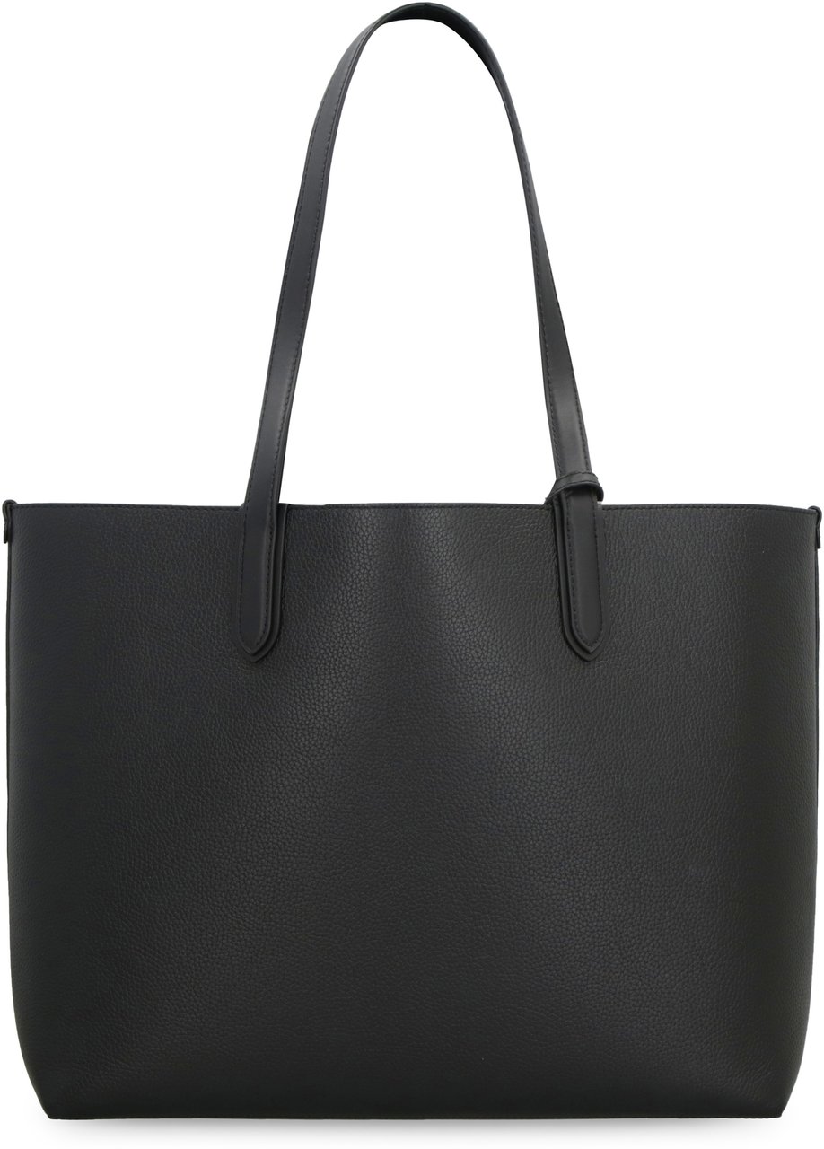 Michael Kors Eliza leather tote Zwart
