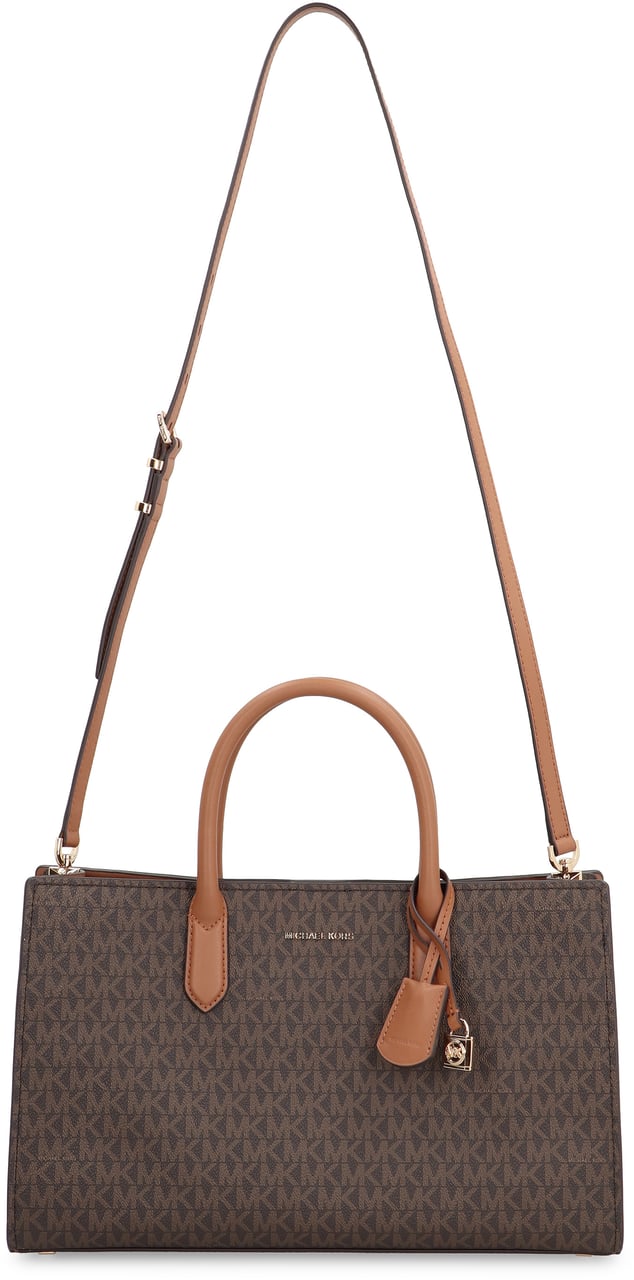 Michael Kors Scarlett printed canvas handbag Bruin