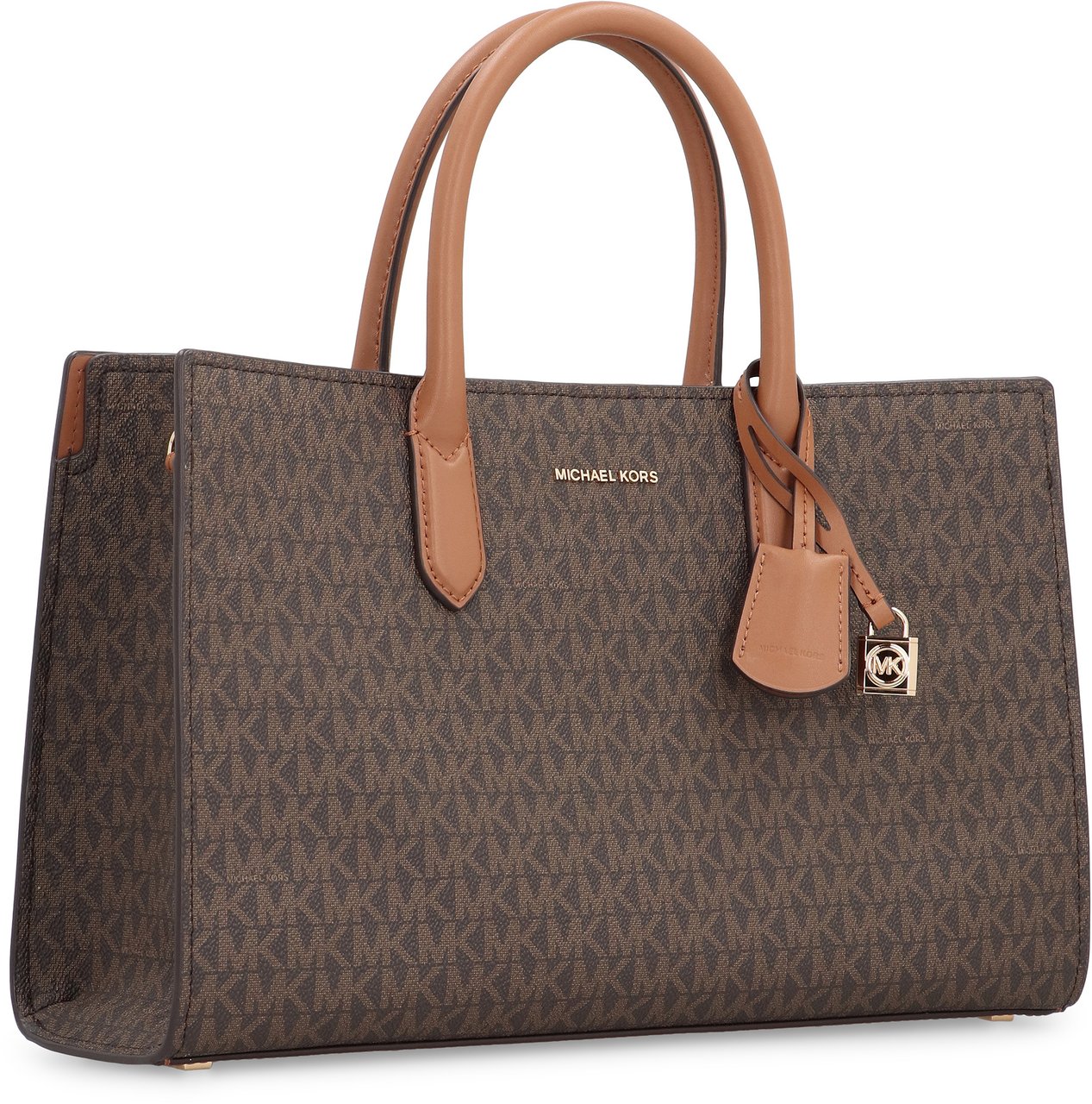 Michael Kors Scarlett printed canvas handbag Bruin