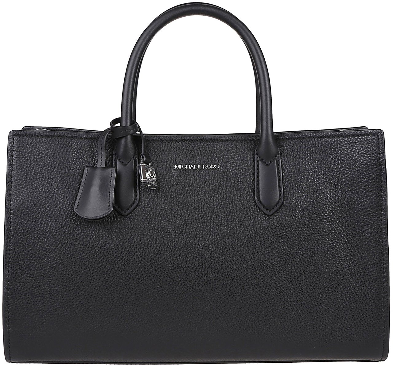Michael Kors Medium Scarlett Satchel Bag Black Zwart