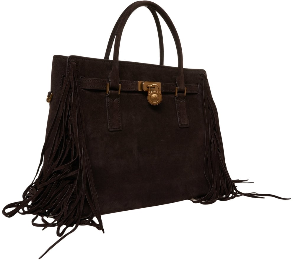 Michael Kors Suede shopper Bruin