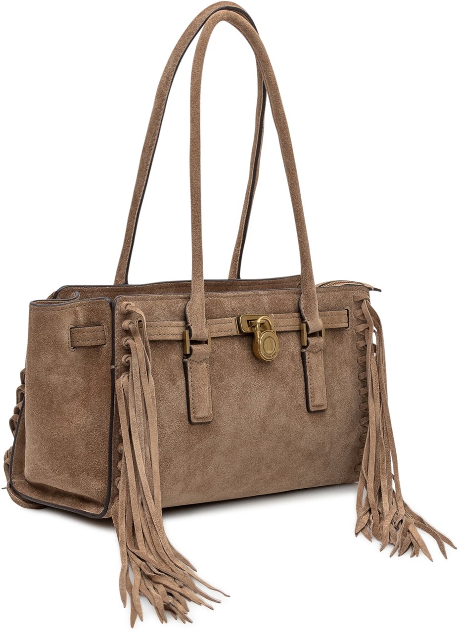 Michael Kors Sm Ew Shoulder Tote Husk Bruin