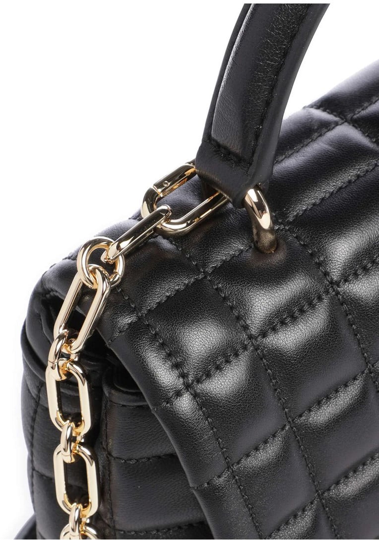 Michael Kors Md Th Satchel Black Zwart