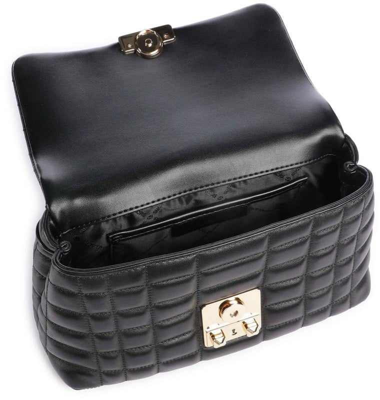 Michael Kors Md Th Satchel Black Zwart