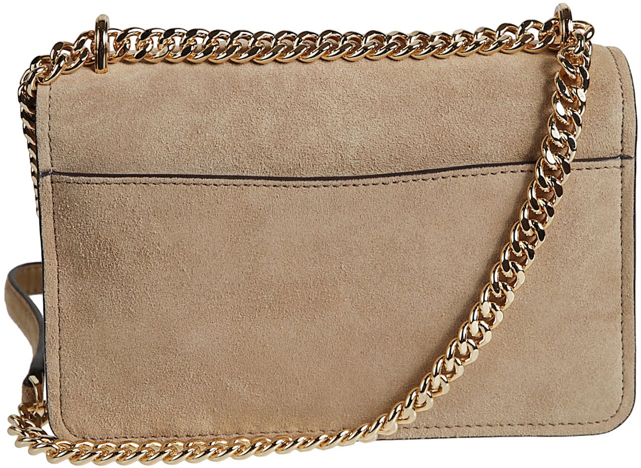 Michael Kors Large Claire Shoulder Bag Green Groen