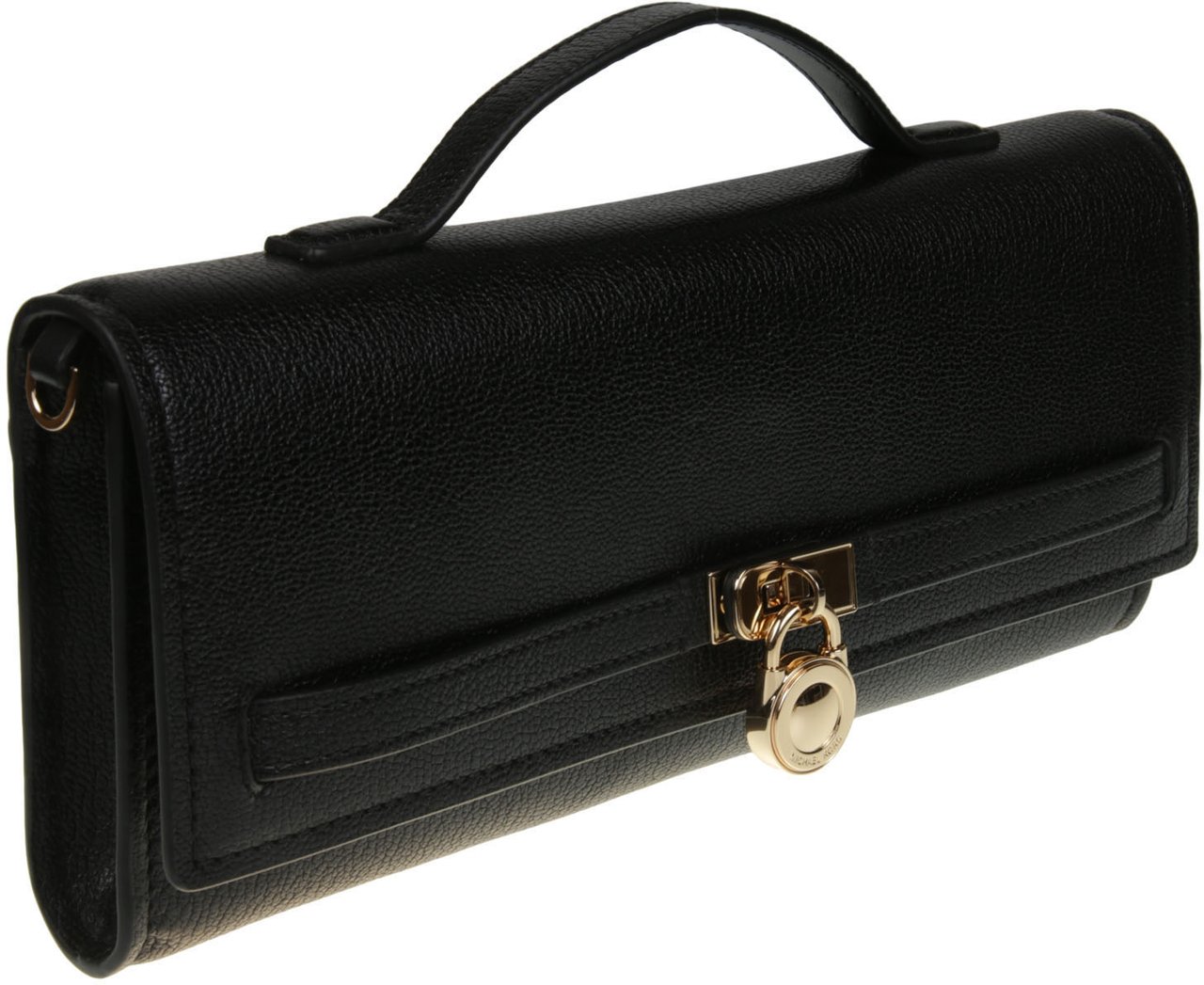 Michael Kors Medium Hamilton Moderne Clutch Bag Black Zwart