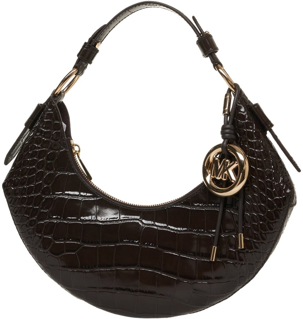 Michael Kors Handbag in croco effect Bruin