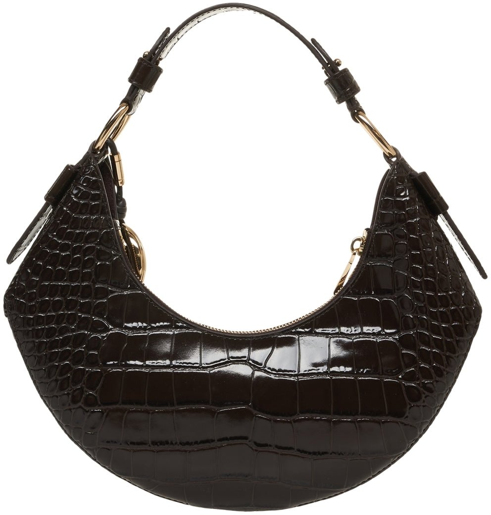Michael Kors Handbag in croco effect Bruin