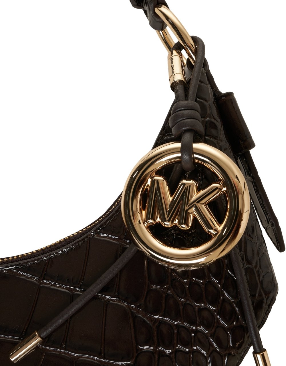 Michael Kors Handbag in croco effect Bruin