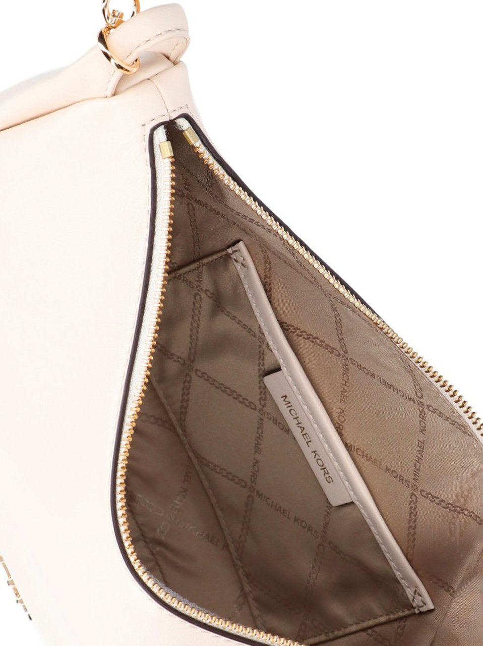 Michael Kors "Kendall" Shoulder Bag – White Wit