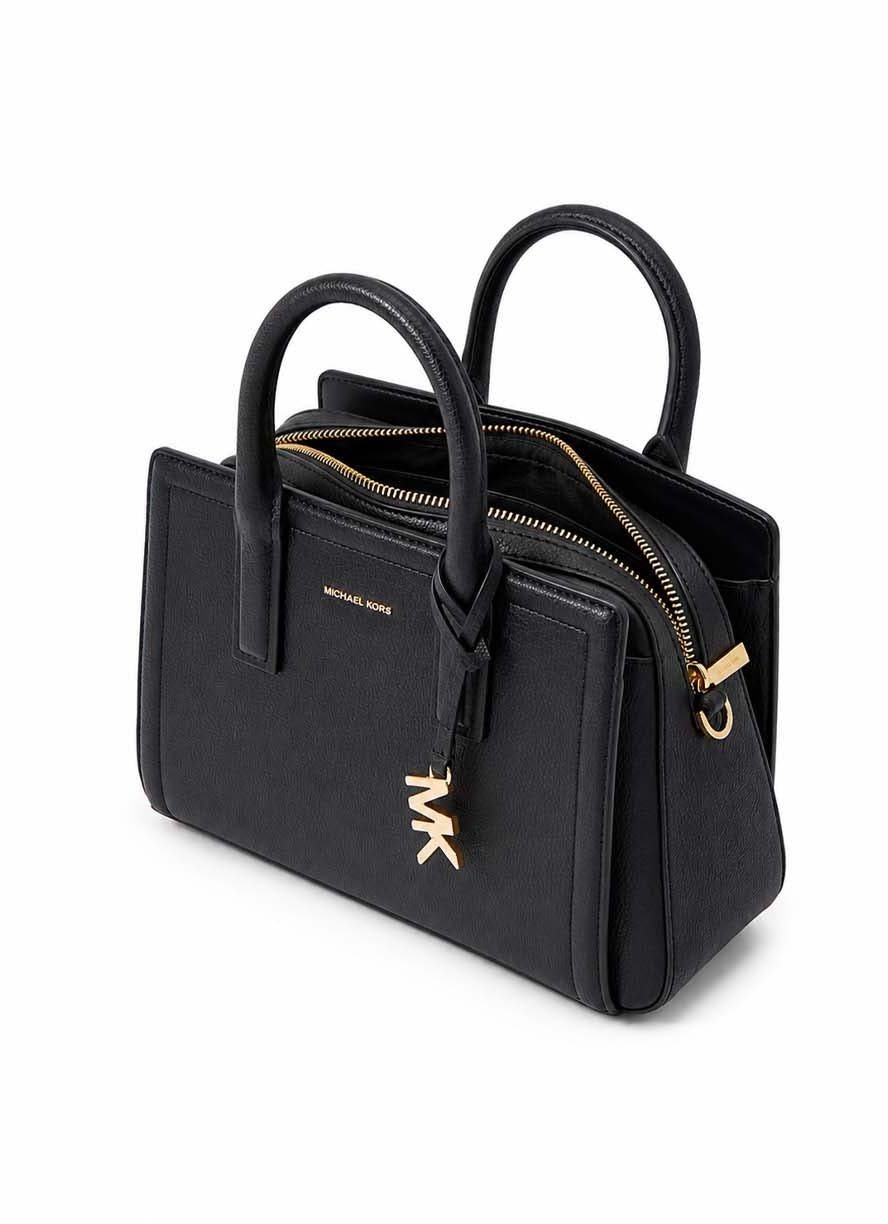 Michael Kors Medium Satchel Handtas Zwart