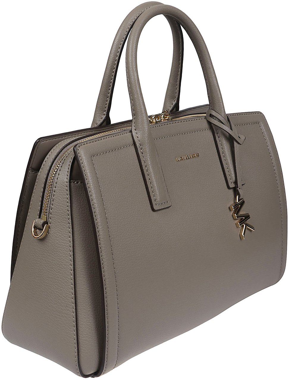 Michael Kors Medium Laila Satchel Bag Grey Grijs