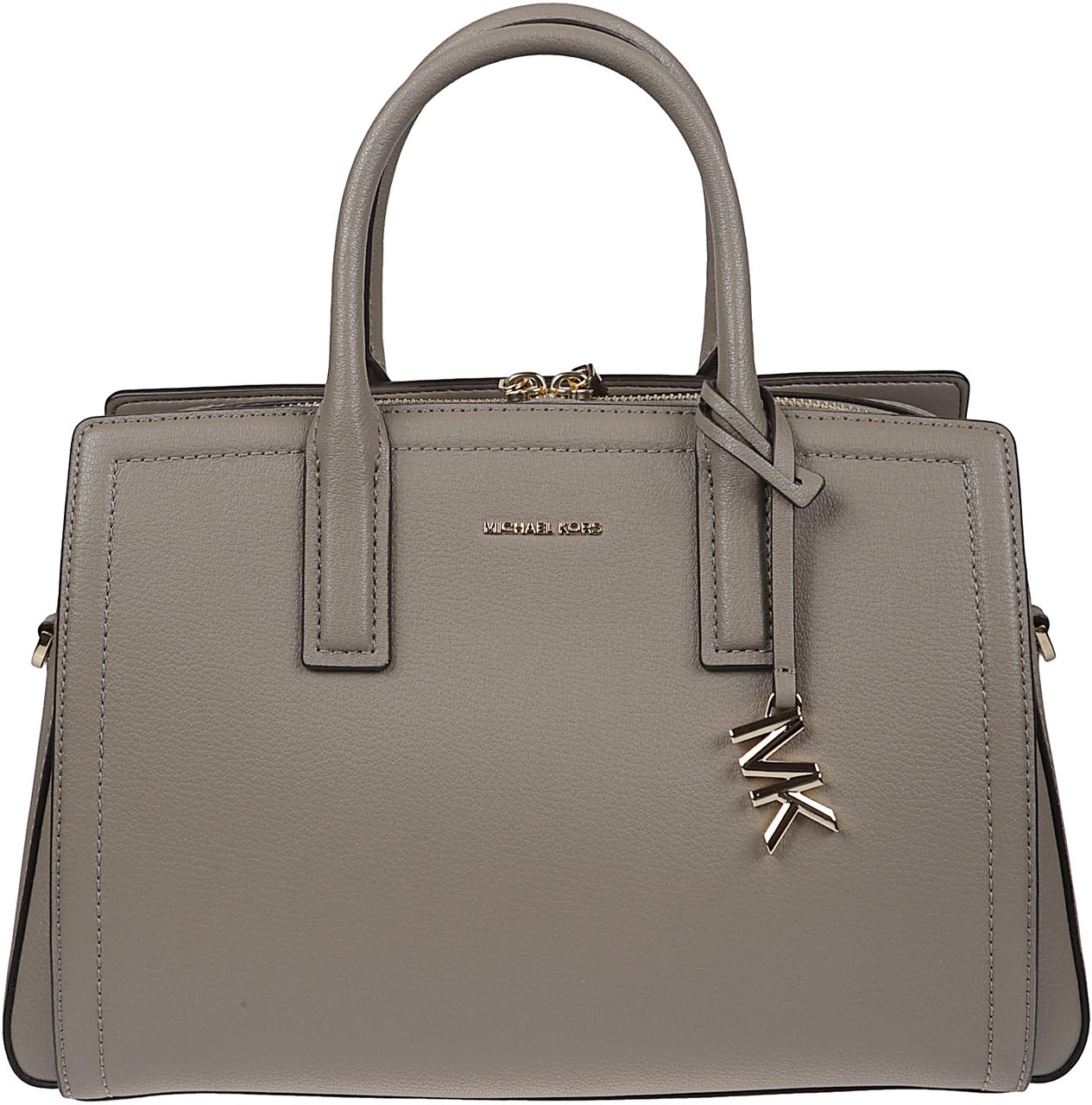 Michael Kors Medium Laila Satchel Bag Grey Grijs