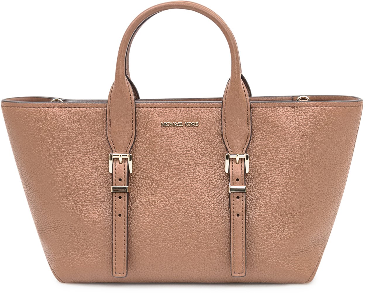 Michael Kors Michael Kors Borsa Moore Satchel Marrone Bruin