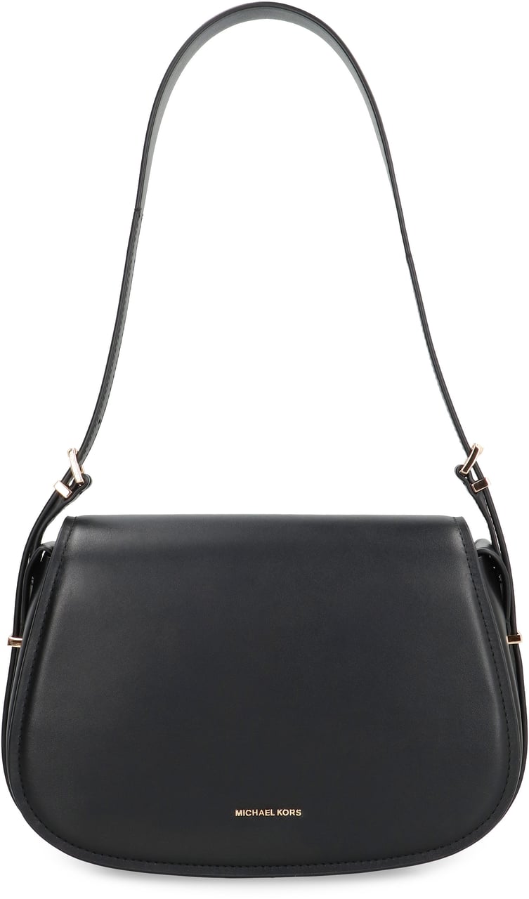 Michael Kors Lydia Leather crossbody bag Zwart