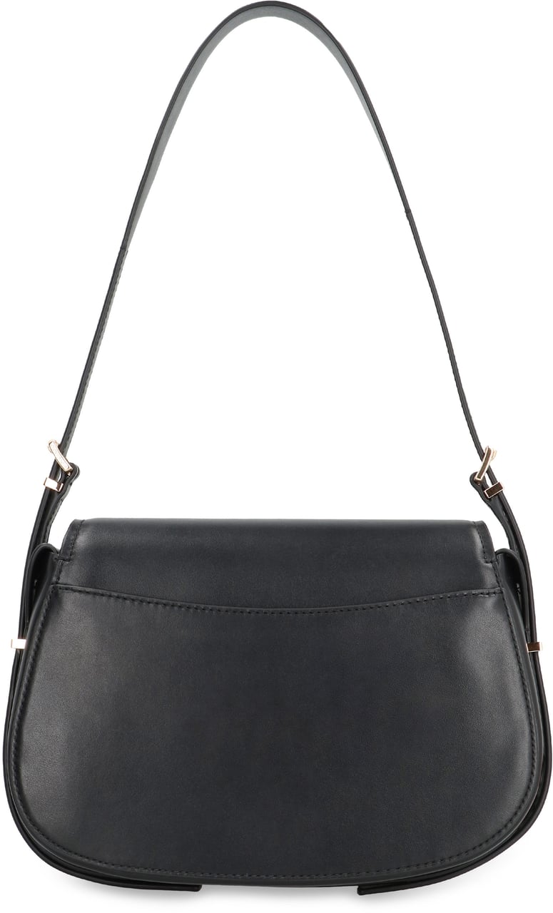 Michael Kors Lydia Leather crossbody bag Zwart