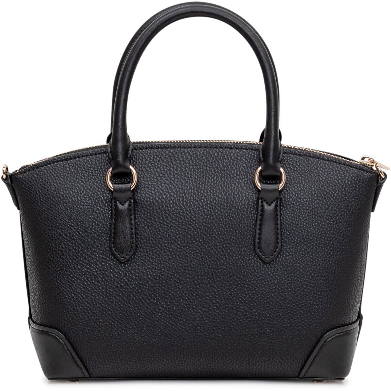 Michael Kors Md Ew Dome Satchel Zwart
