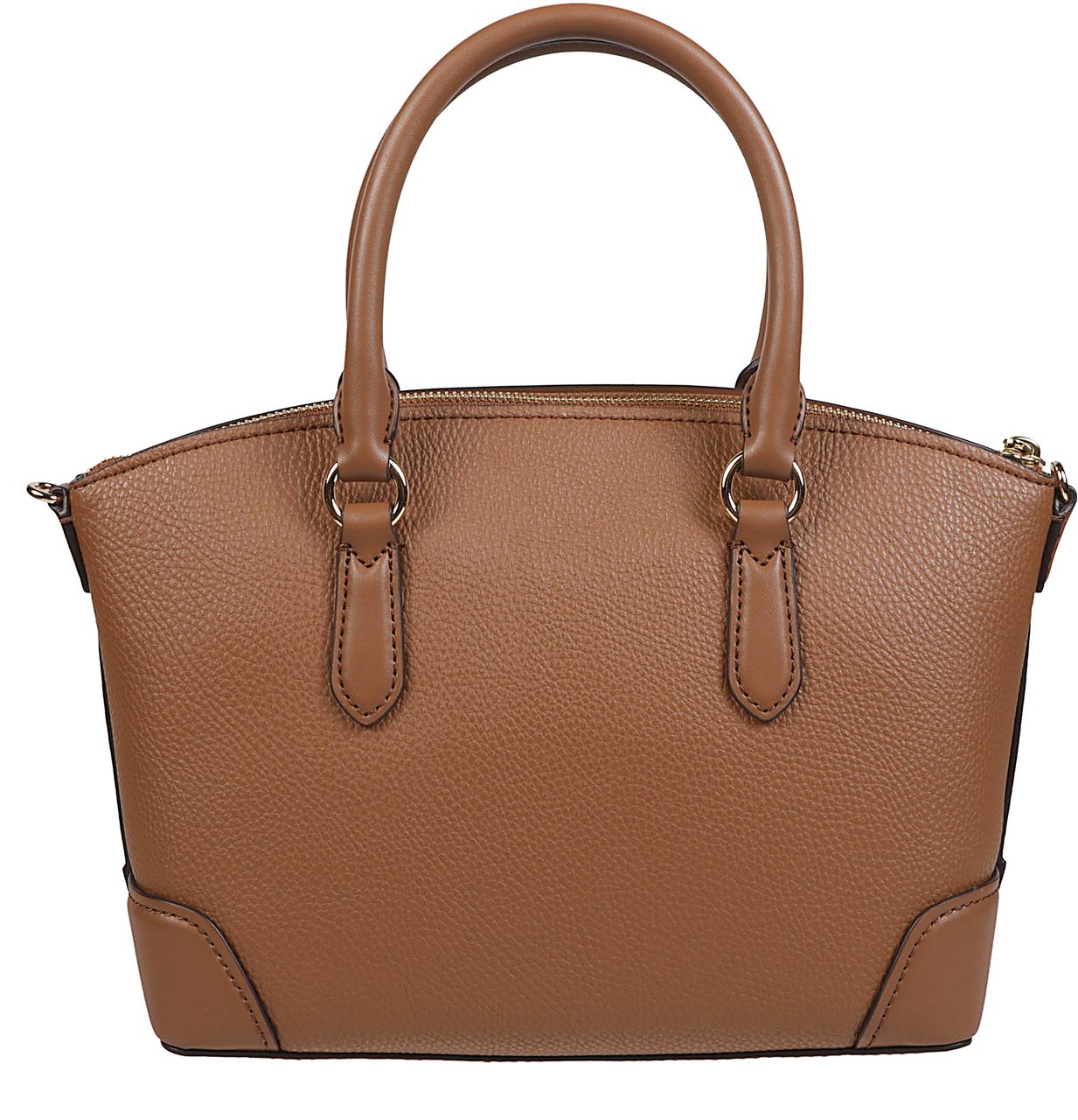 Michael Kors Medium Murphy Dome Satchel Bag Brown Bruin