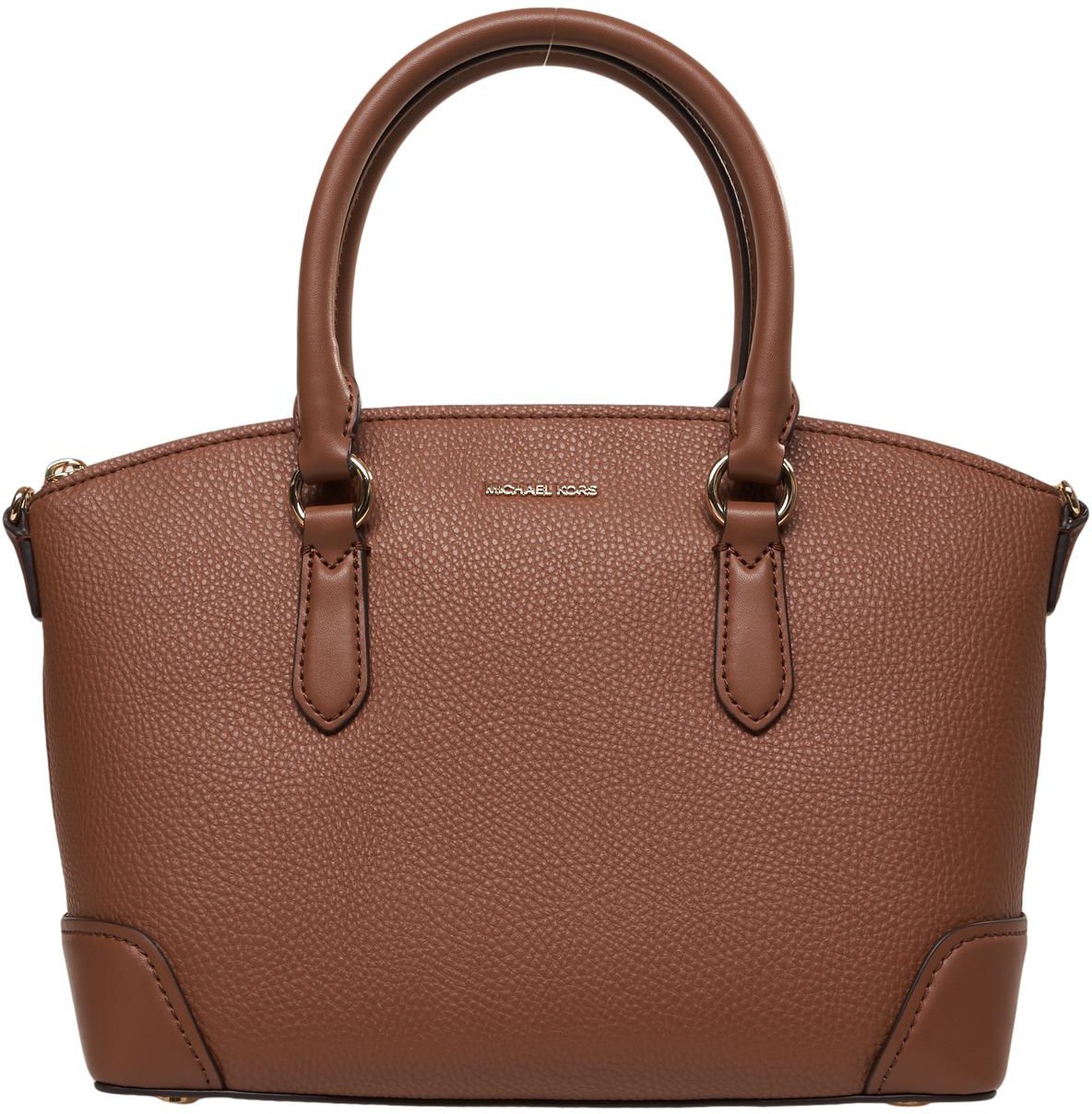 Michael Kors Grained leather handbag Bruin