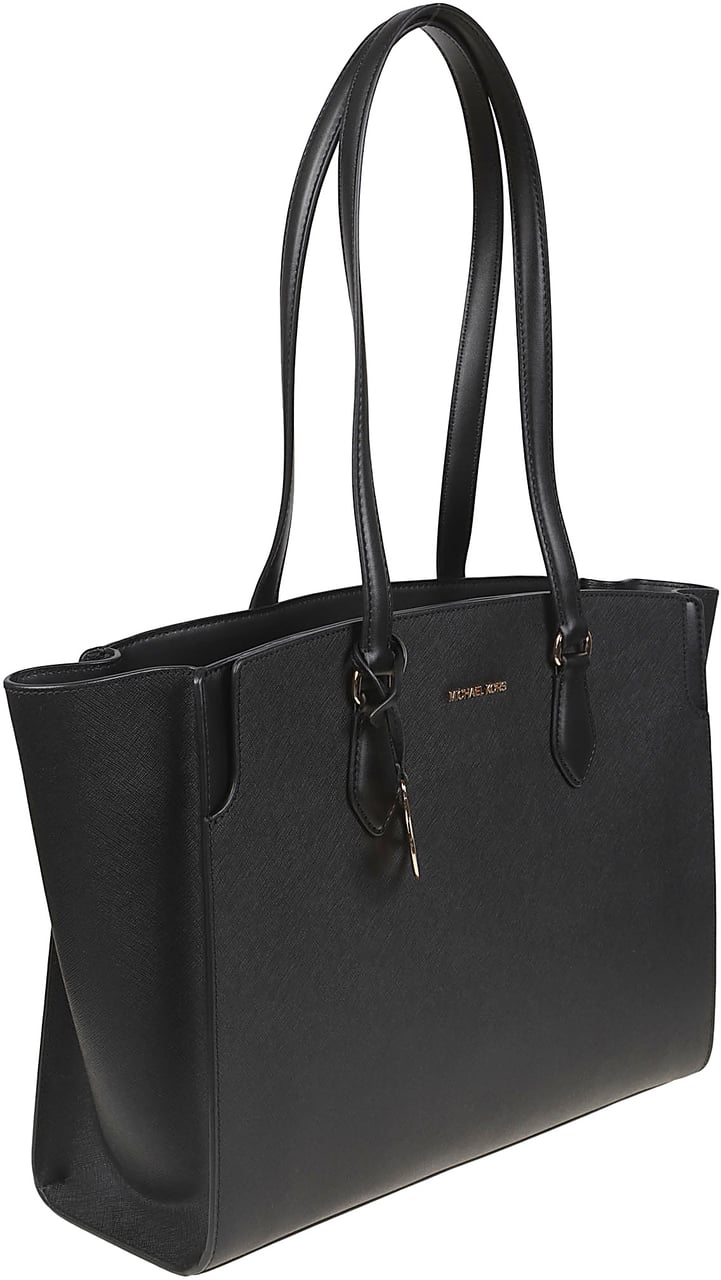 Michael Kors Large Becca Tote Bag Black Zwart