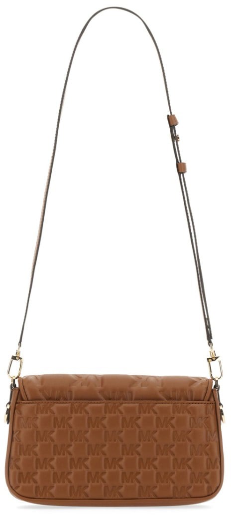 Michael Kors Logo-Embossed Structured Shoulder Bag Bruin