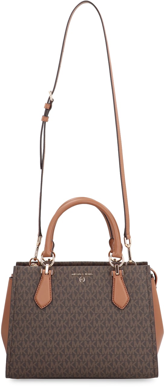 Michael Kors Marilyn PVC handbag Bruin