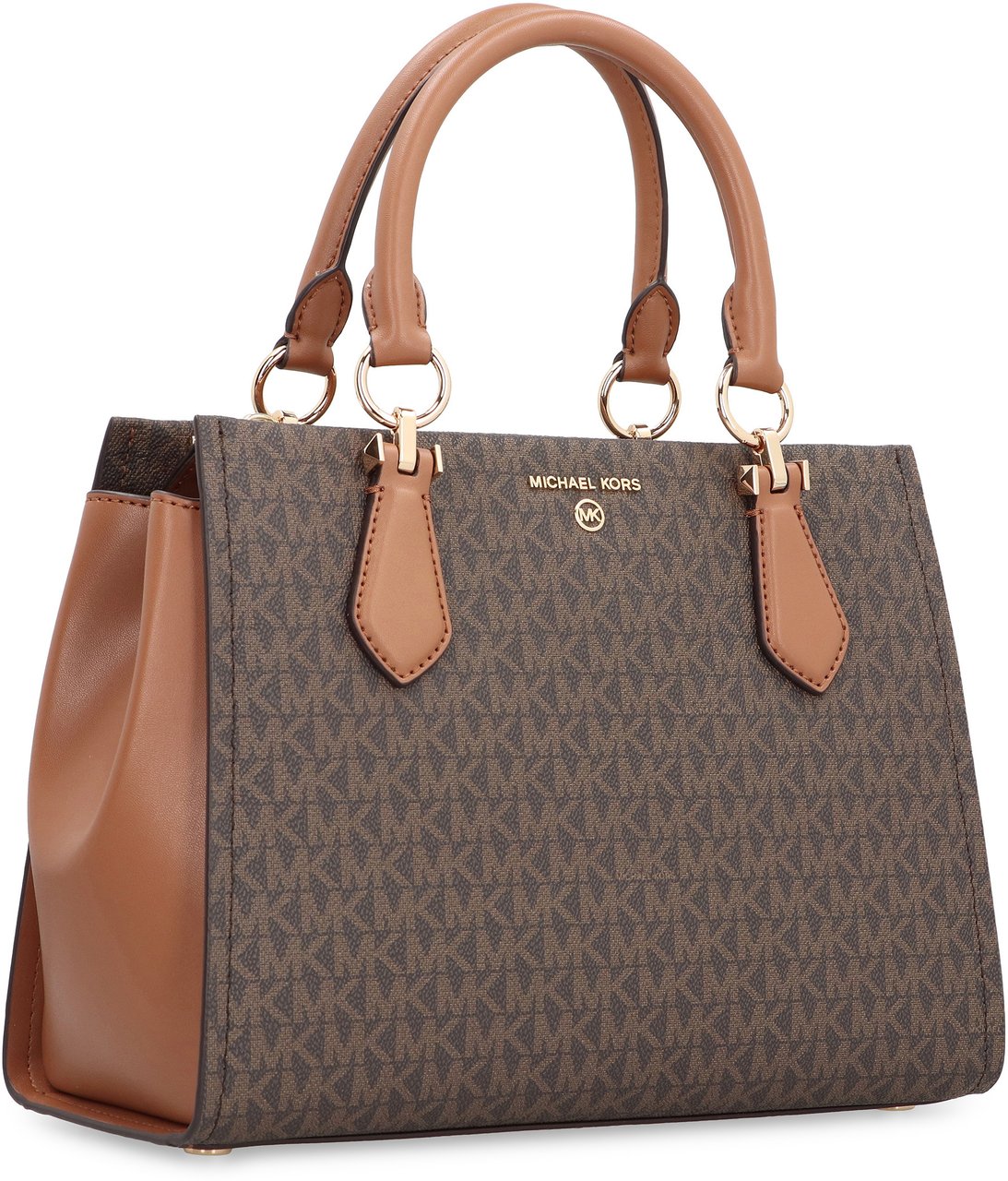 Michael Kors Marilyn PVC handbag Bruin