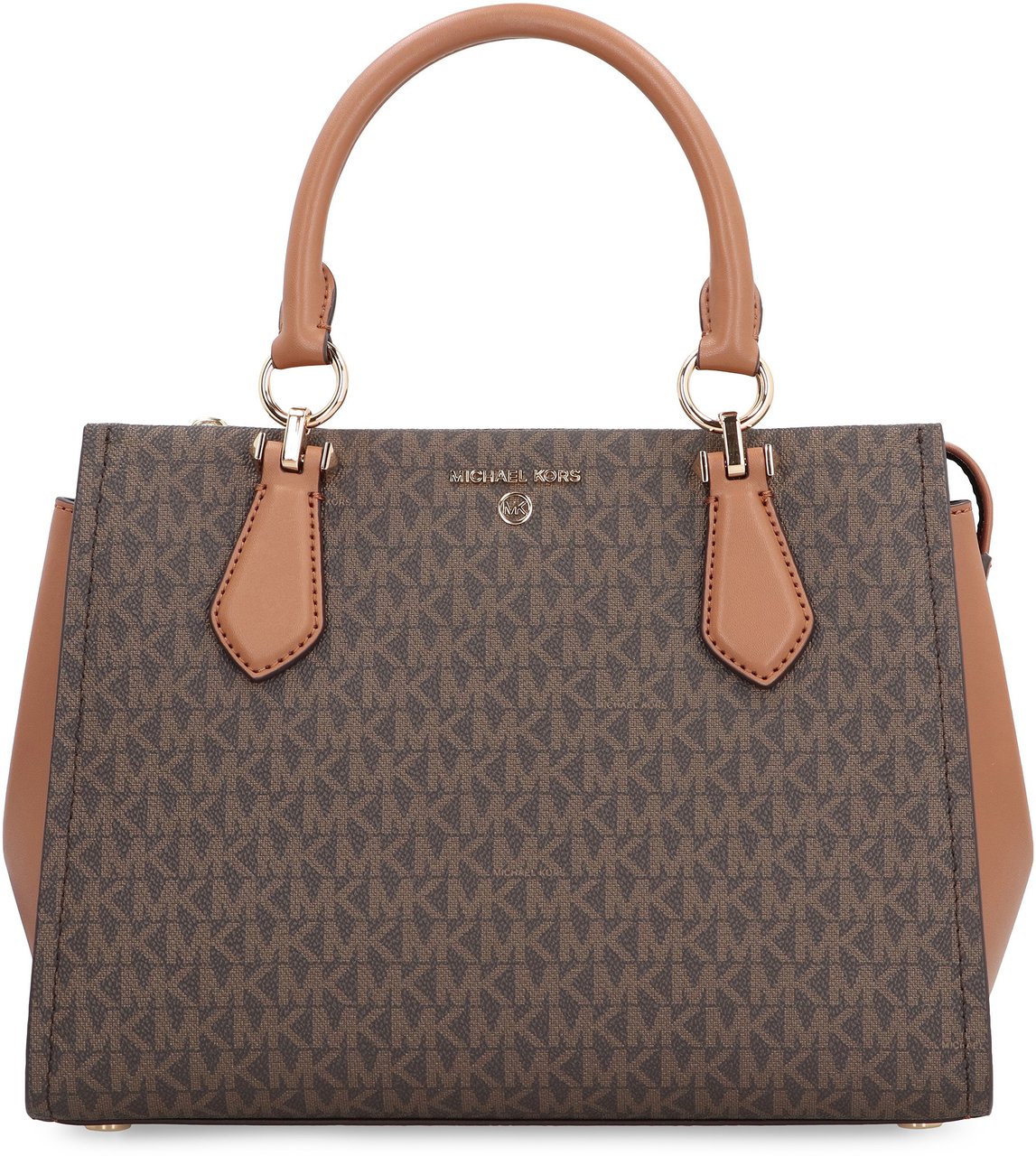 Michael Kors Marilyn PVC handbag Bruin