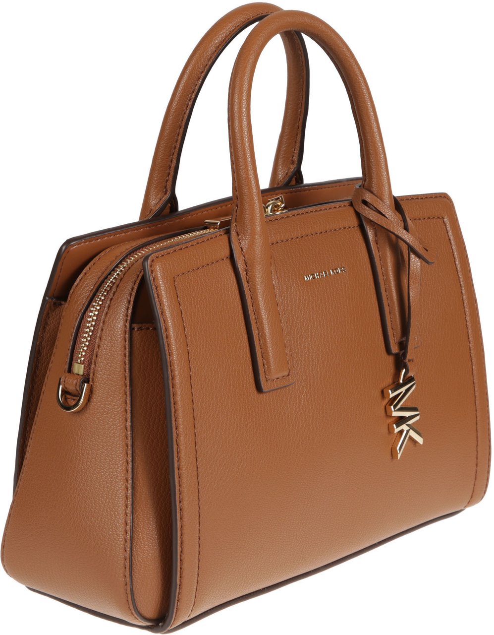 Michael Kors Small Laila Satchel Bag Brown Bruin