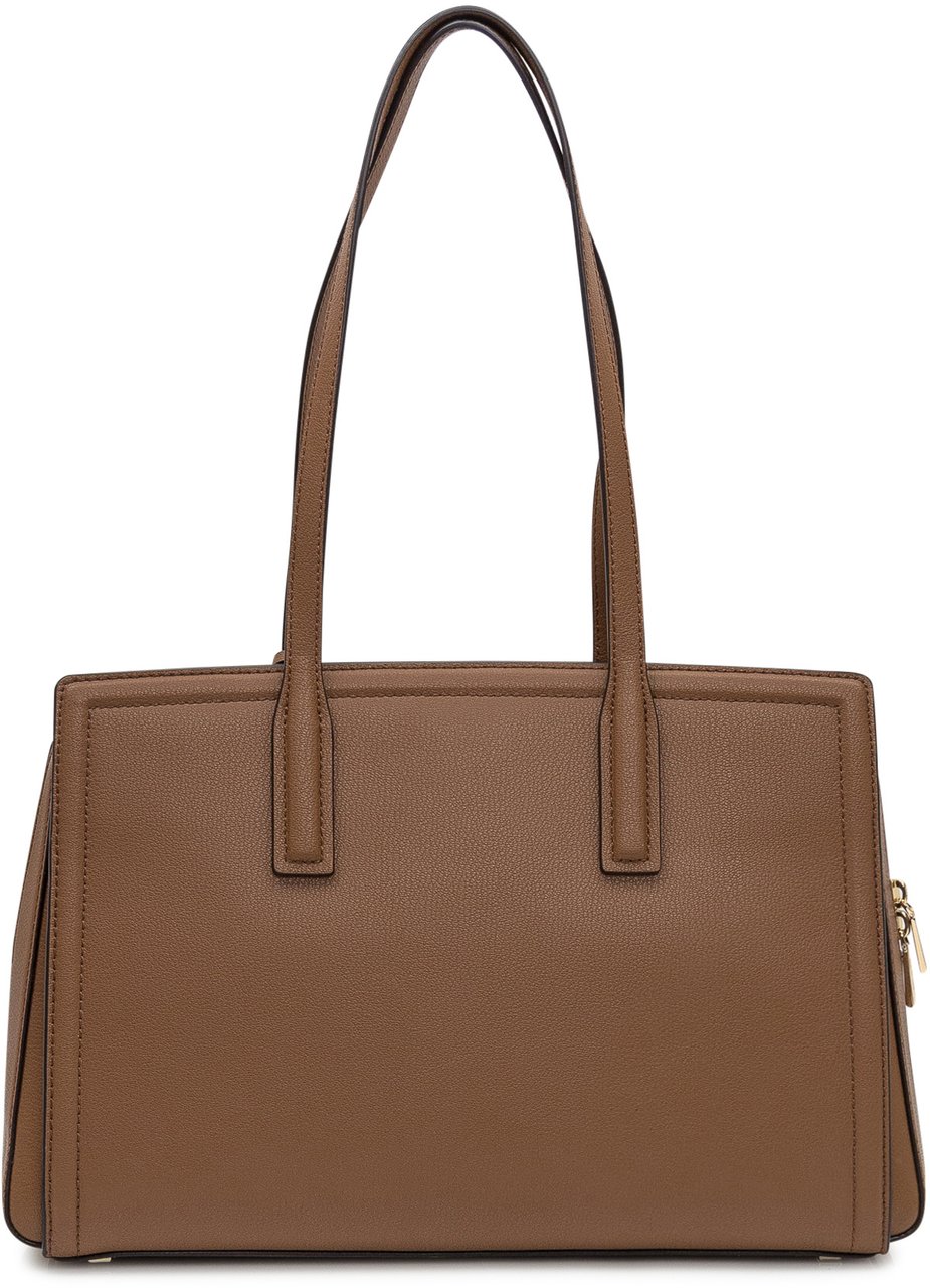 Michael Kors Michael Kors Borsa Shopping Media in Pelle Marrone Bruin