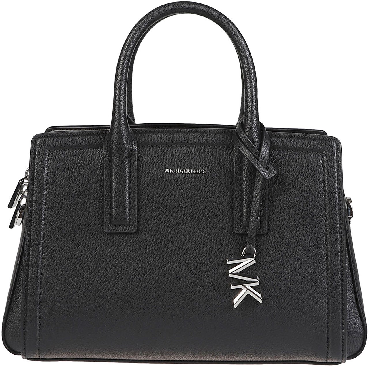 Michael Kors Small Laila Satchel Bag Black Zwart