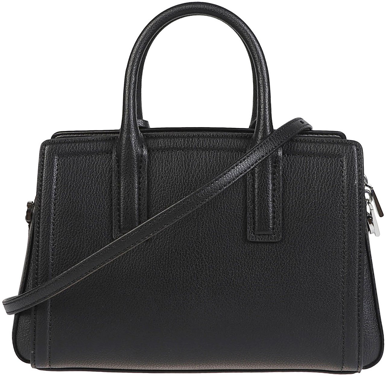 Michael Kors Small Laila Satchel Bag Black Zwart