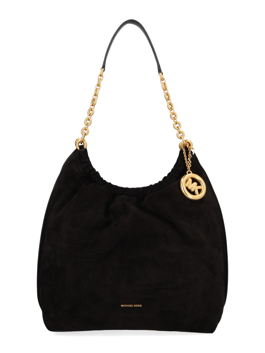 Michael Kors Indie Large Soft-Structured Shoulder Bag Zwart