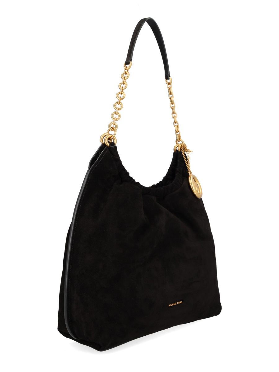Michael Kors Indie Large Soft-Structured Shoulder Bag Zwart