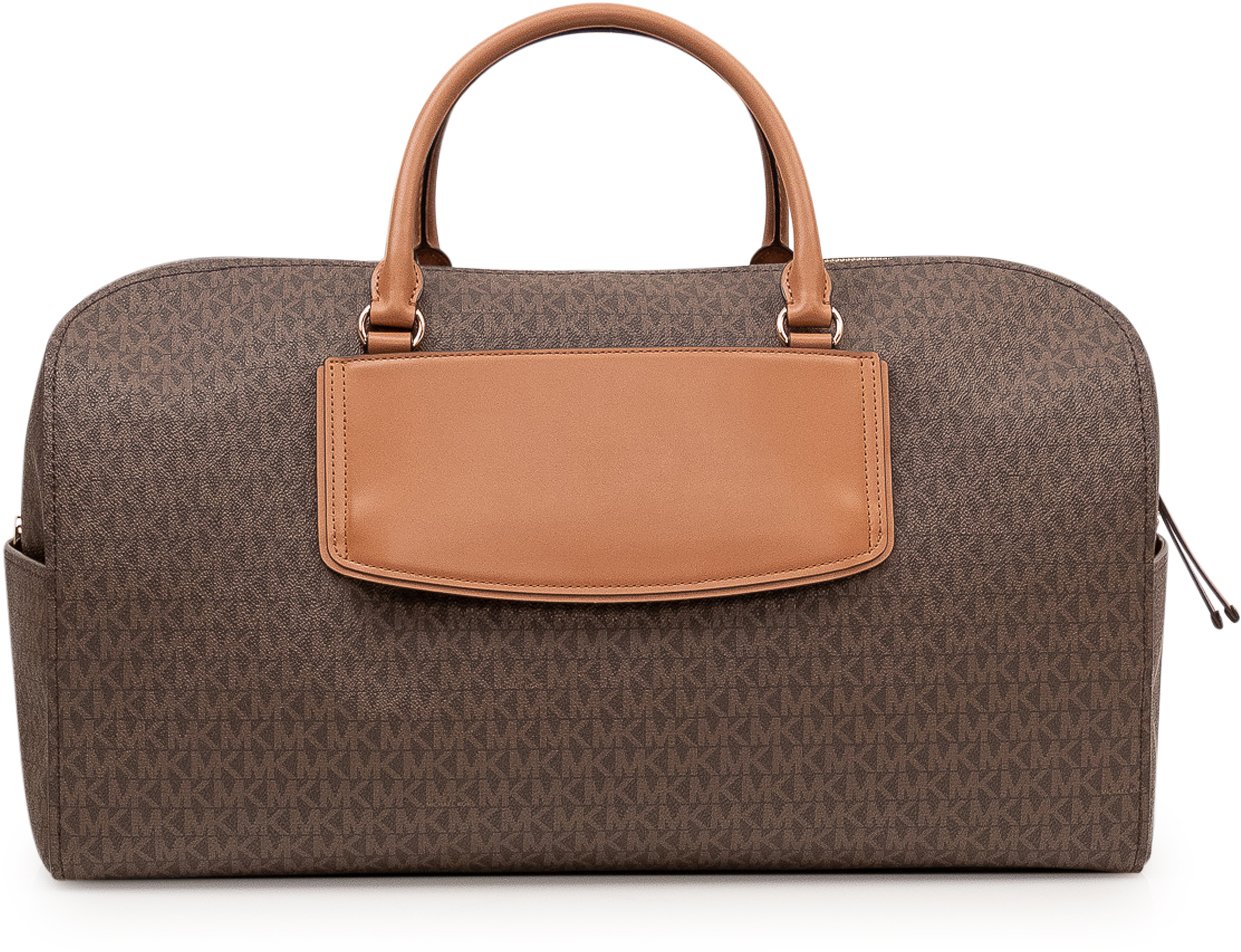 Michael Kors Borsa da Viaggio con Manici e Zip Bruin