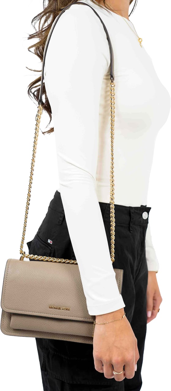 Michael Kors Schoudertas Large Wit