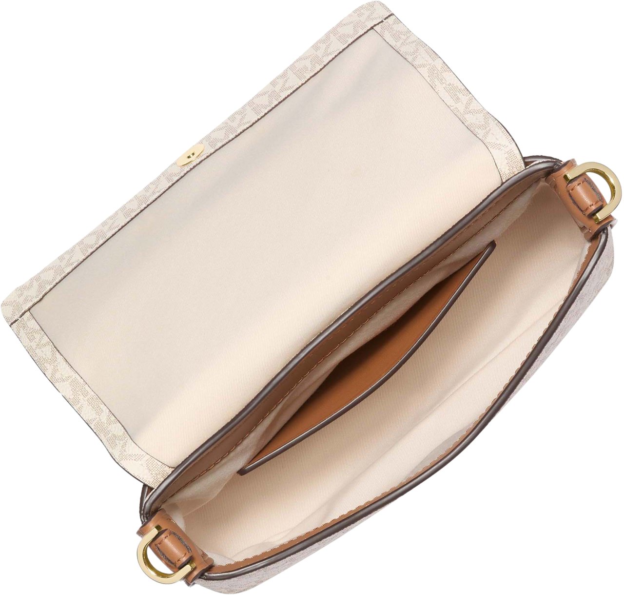 Michael Kors Messenger Tas Small Wit