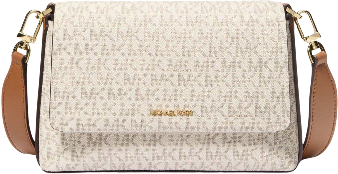 Michael Kors Messenger Tas Small Wit