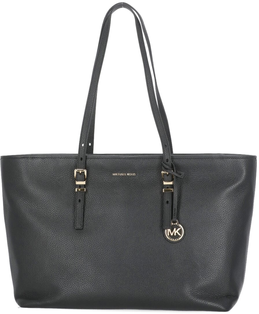Michael Kors Quinn Lg Ew Tz Tote Black Zwart