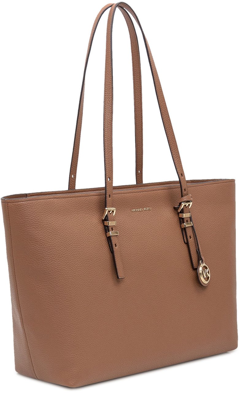 Michael Kors Quinn Lg Ew Tz Tote Luggage Bruin