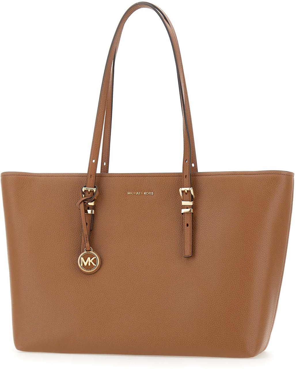 Michael Kors Quinn Lg Ew Tz Tote Luggage Bruin
