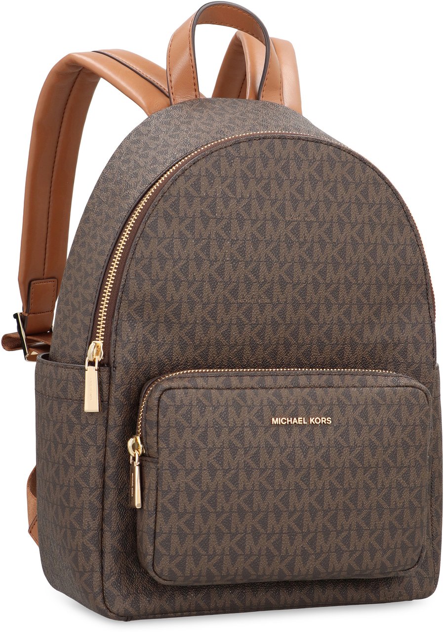Michael Kors Medium Tanner backpack with logo print Bruin