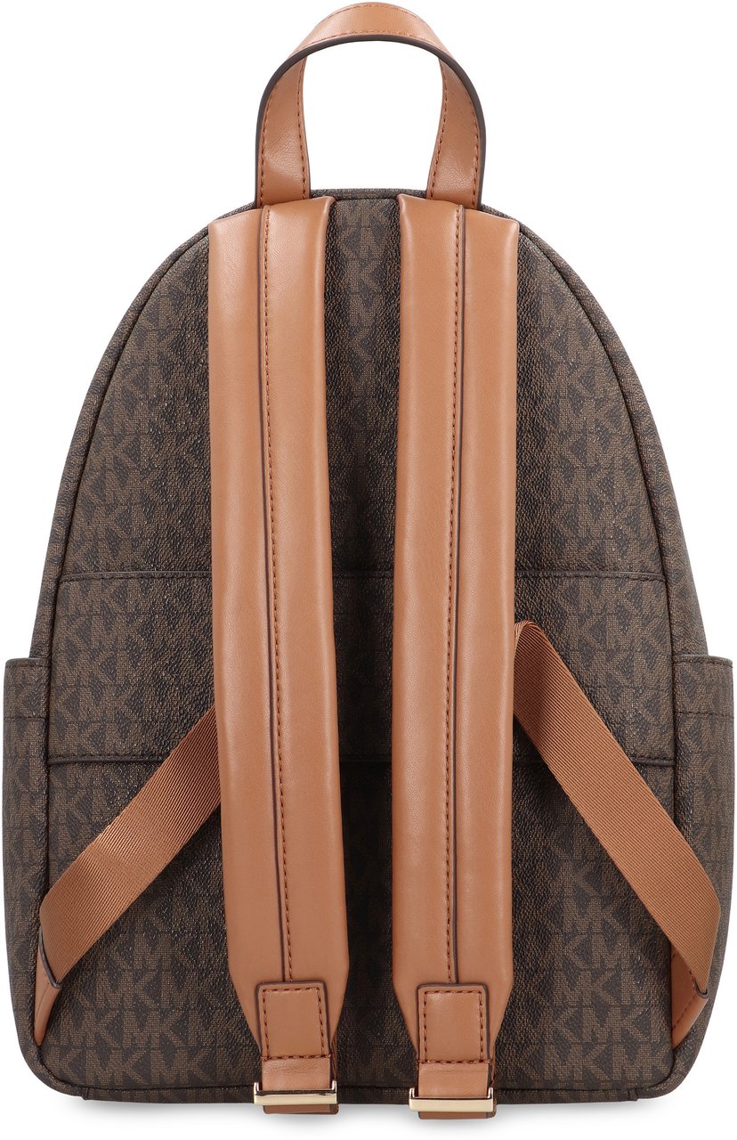 Michael Kors Medium Tanner backpack with logo print Bruin