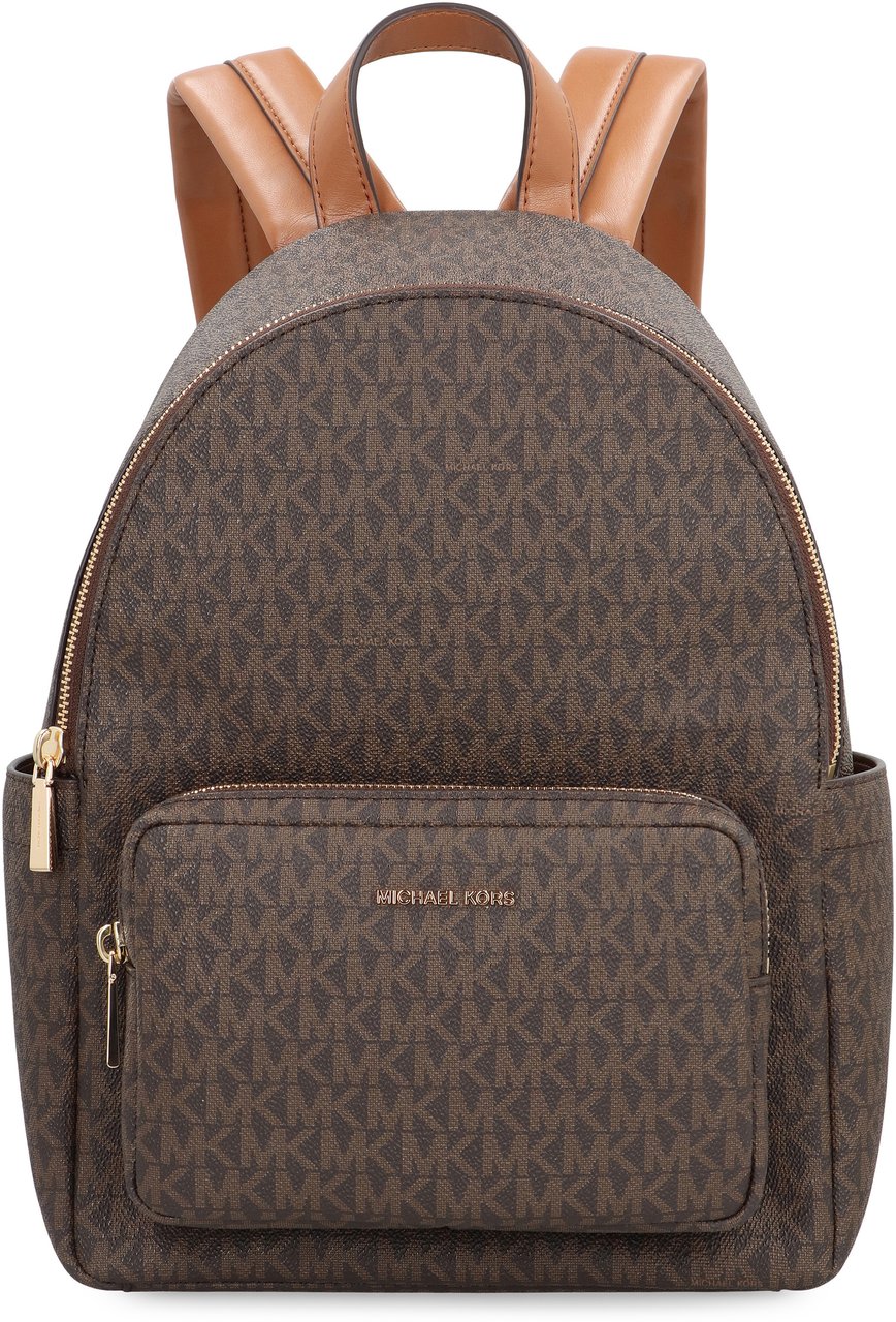 Michael Kors Medium Tanner backpack with logo print Bruin