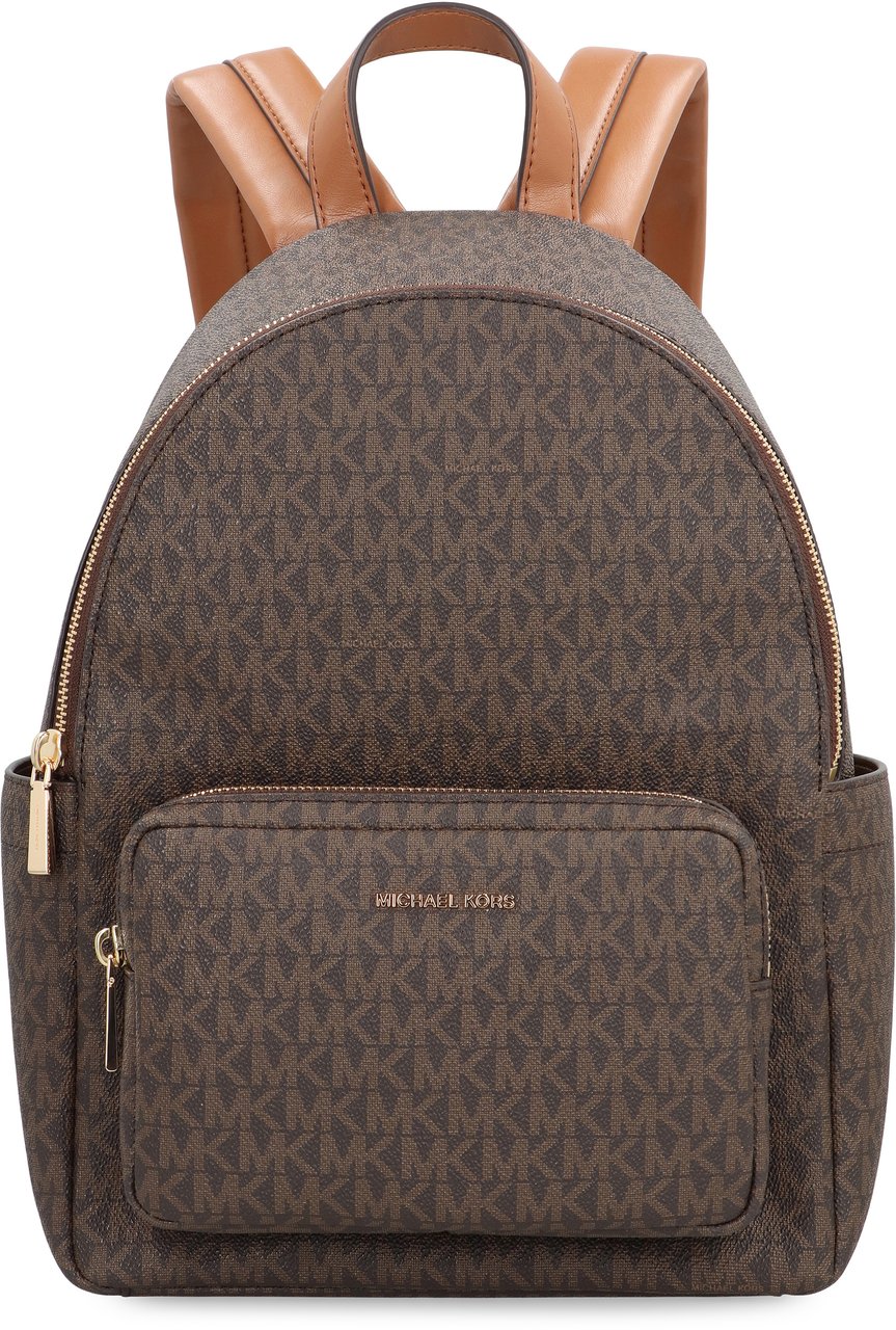 Michael Kors Medium Tanner backpack with logo print Bruin