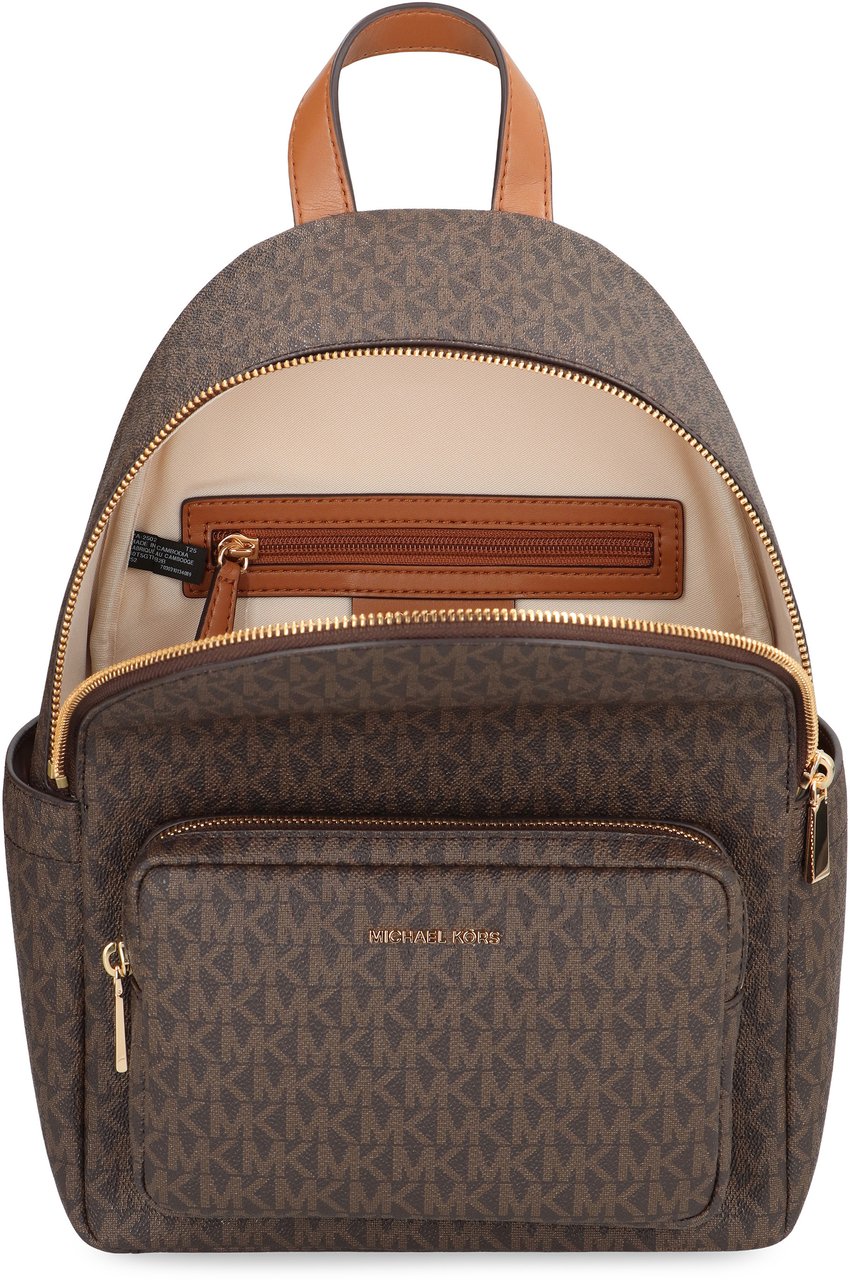 Michael Kors Medium Tanner backpack with logo print Bruin