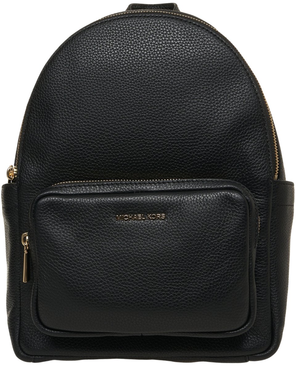 Michael Kors Zaino in pelle martellata 'Tanner' Zwart