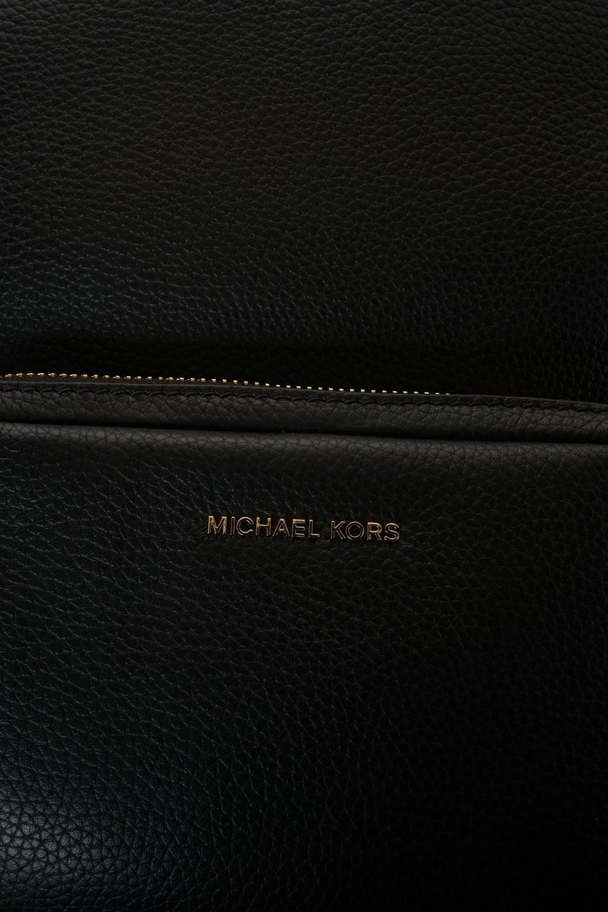 Michael Kors Zaino in pelle martellata 'Tanner' Zwart